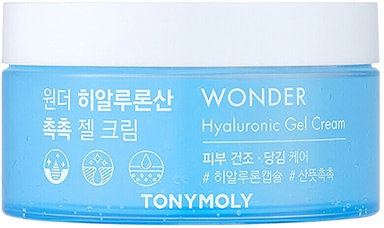 Tony Moly Гель-крем для лица с гиалуроновой кислотой Wonder Hyaluronic Acid Gel Cream - фото N1