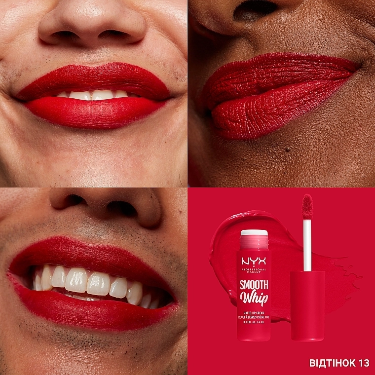 NYX Professional Makeup Smooth Whip Matte Lip Cream Жидкая матовая помада-крем для губ - фото N18