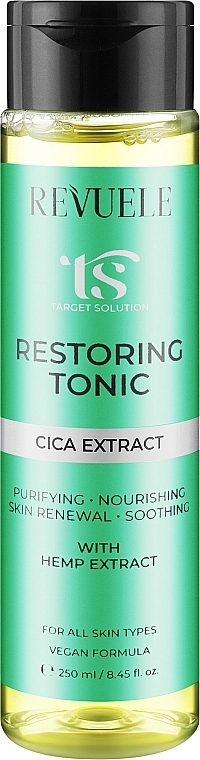 Revuele Тоник восстанавливающий с экстрактом центеллы Target Solution Restoring Tonic Cica Extract - фото N1