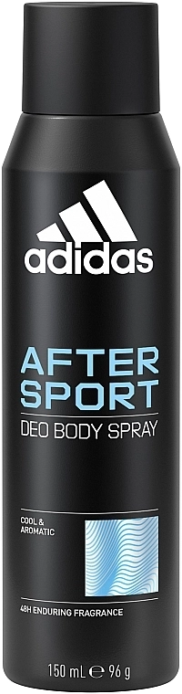 Adidas Дезодорант-спрей для чоловіків After Sport Cool & Aromatic Deo Body Spray - фото N1