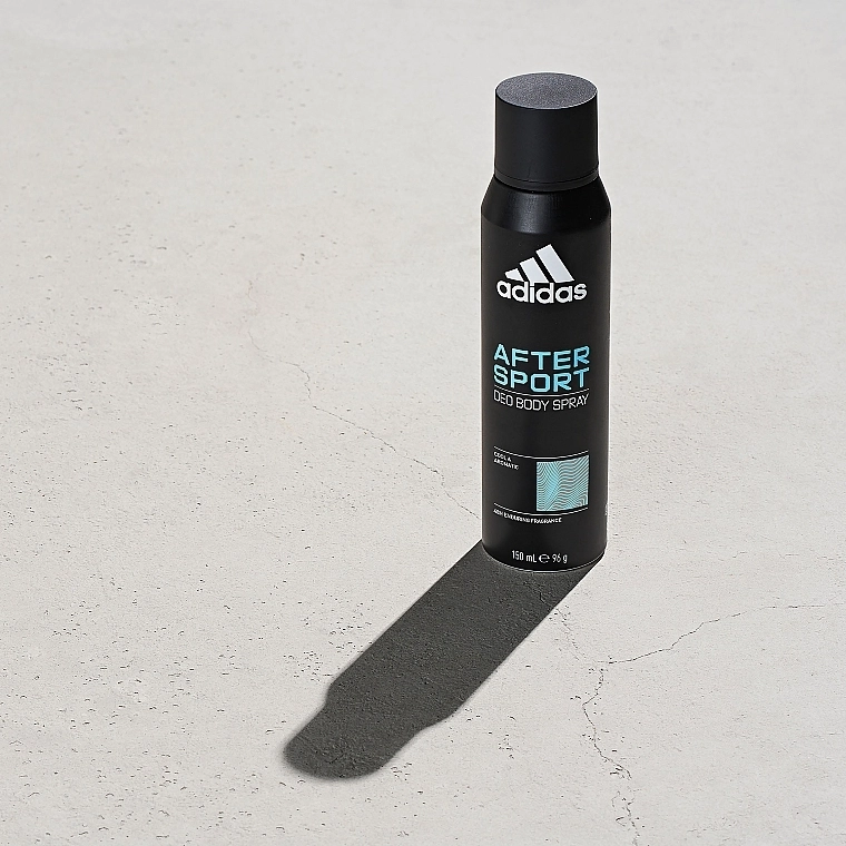 Adidas Дезодорант-спрей мужской After Sport Cool & Aromatic Deo Body Spray - фото N3