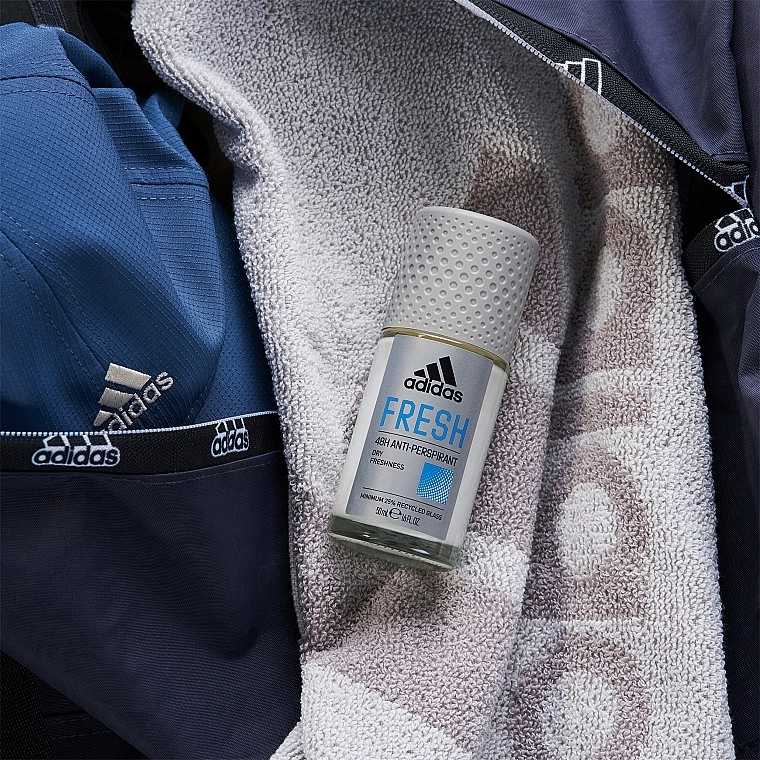Adidas Дезодорант-антиперспірант кульковий для жінок Fresh Endurance 72H Anti-Perspirant - фото N7