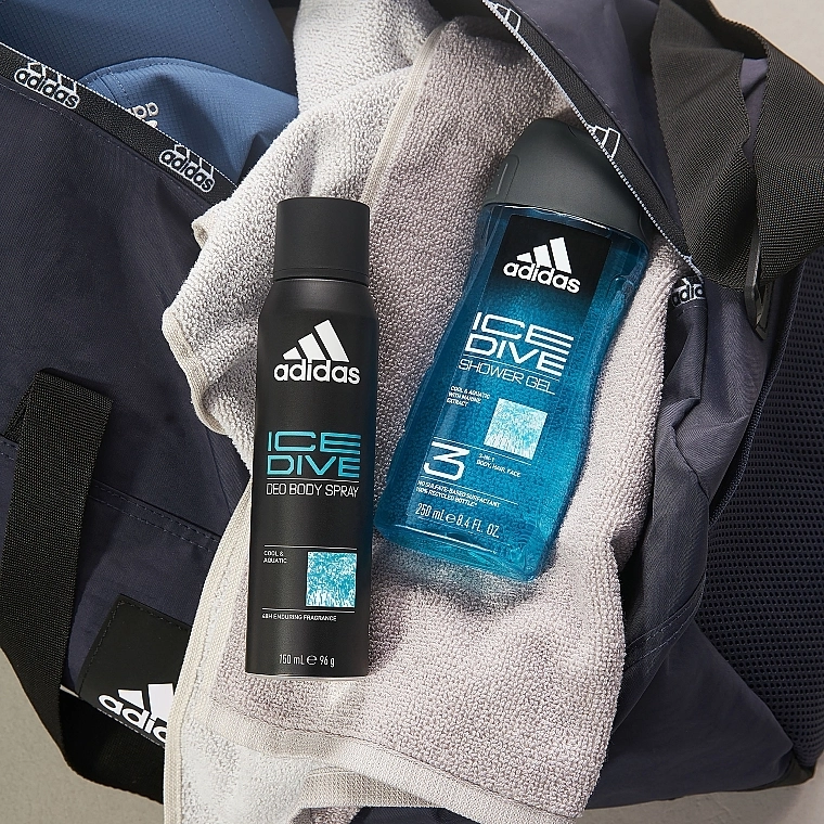 Adidas Ice Dive Cool & Aquatic Deo Body Spray Дезодорант-спрей - фото N5