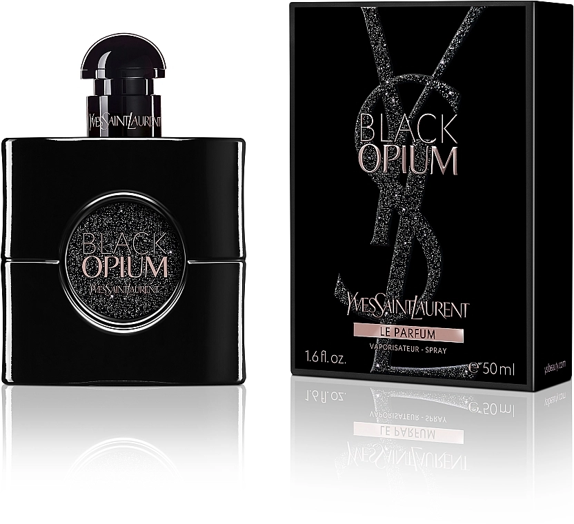 Духи женские - Yves Saint Laurent Black Opium Le Parfum, 50 мл - фото N1