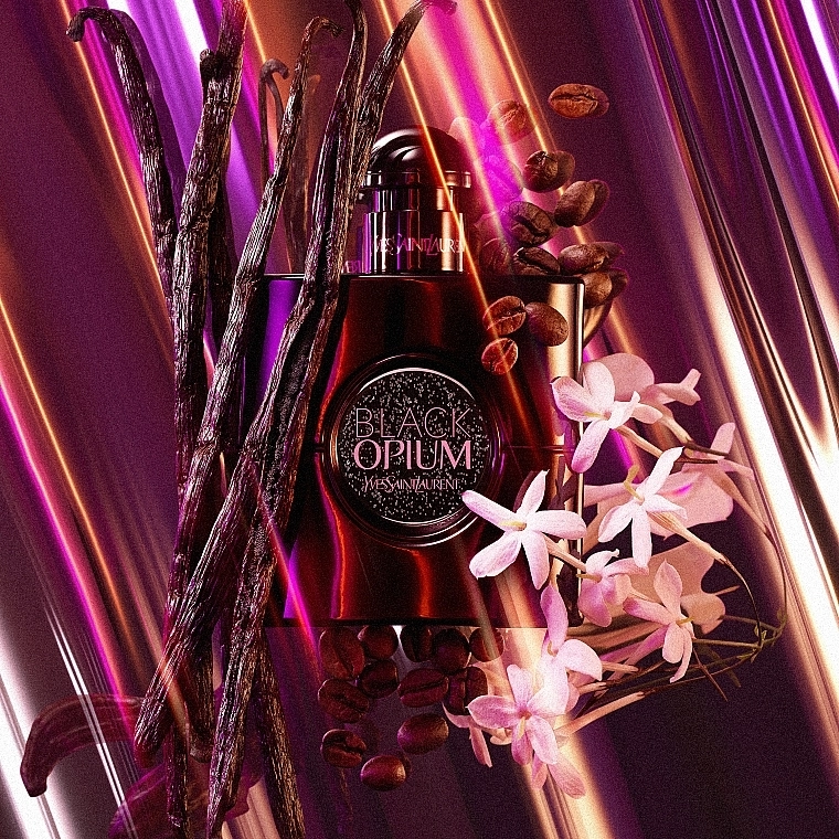 Духи женские - Yves Saint Laurent Black Opium Le Parfum, 50 мл - фото N3