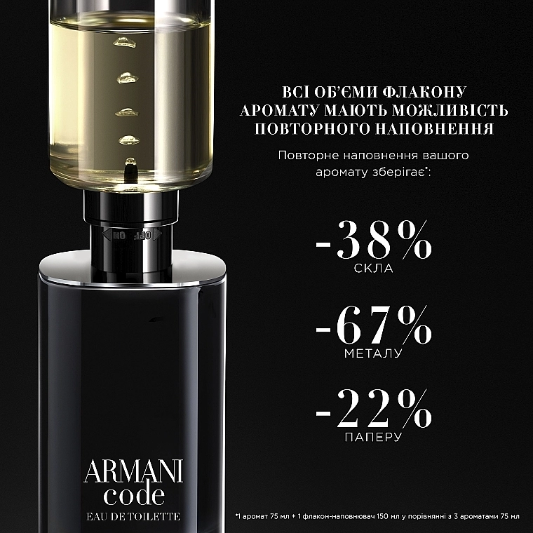 Giorgio Armani Code Homme Туалетна вода - фото N3