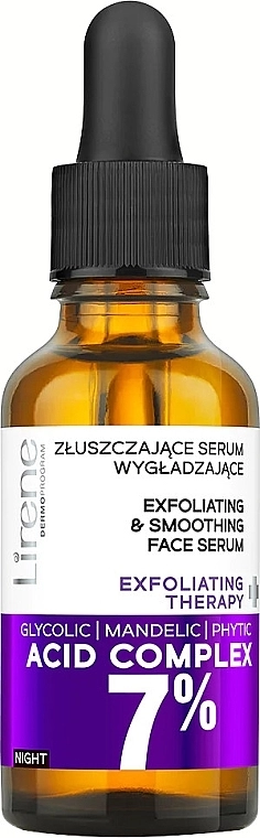 Lirene Відлущувальна і розгладжувальна сироватка PEH Balance Exfoliating 7% Acid Complex - фото N1