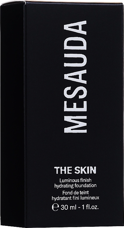 Mesauda Milano The Skin Luminous Finish Hydrating Foundation * Зволожувальна рідка основа - фото N1