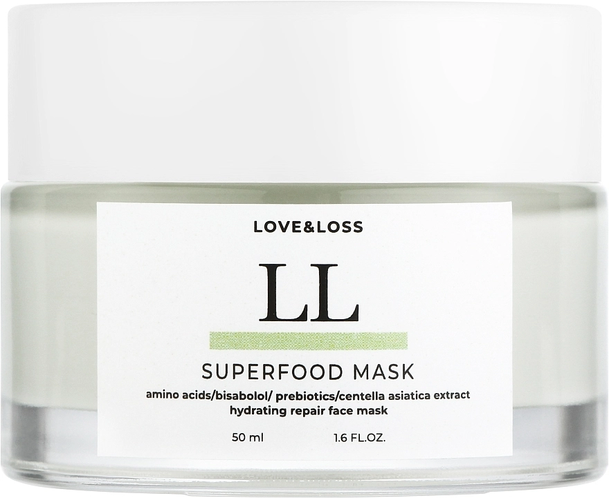 Love&Loss Восстанавливающая и увлажняющая маска Superfood Mask - фото N1