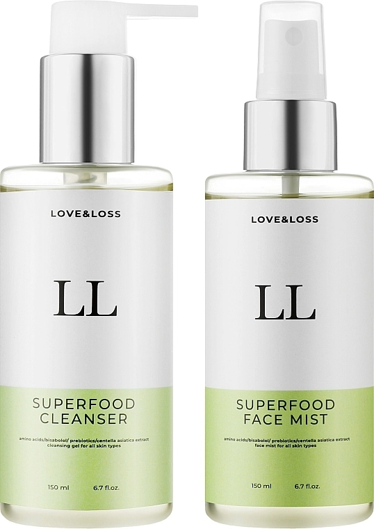 Love&Loss Набір Superfood Cleansing Duo (cl/150ml + mist/150ml) - фото N2