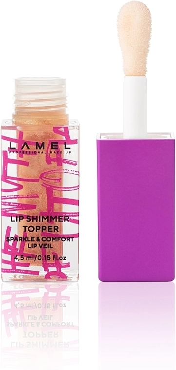 LAMEL Make Up The Myth of Utopia Lip Shimmer Topper Блеск-топпер для губ - фото N2