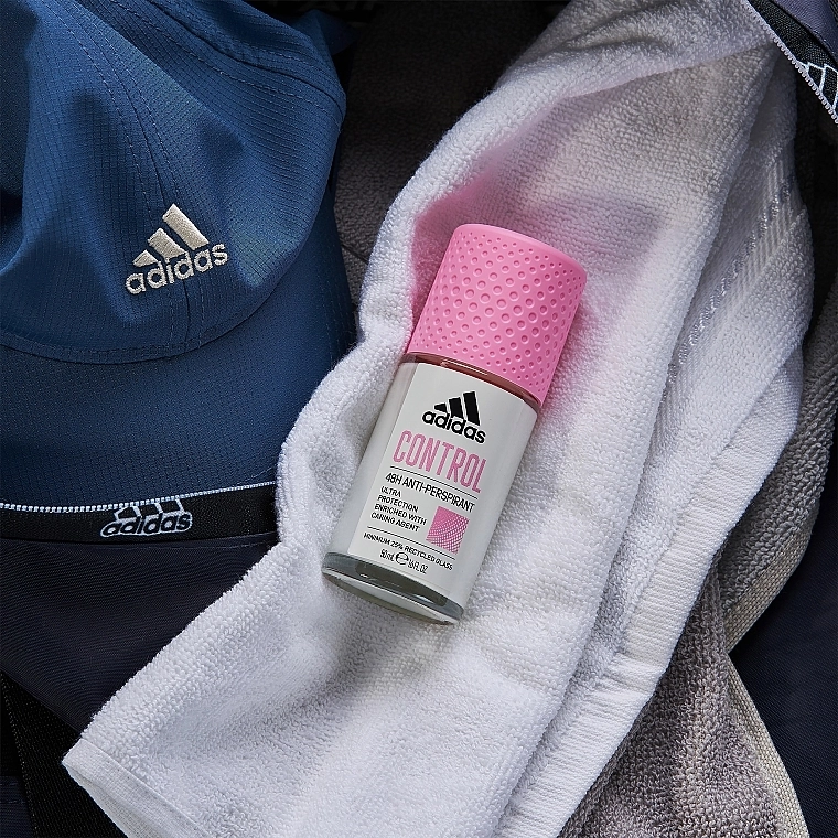 Adidas Дезодорант-антиперспирант шариковый для женщин Control 48H Anti-Perspirant Deodorant Roll-On - фото N4