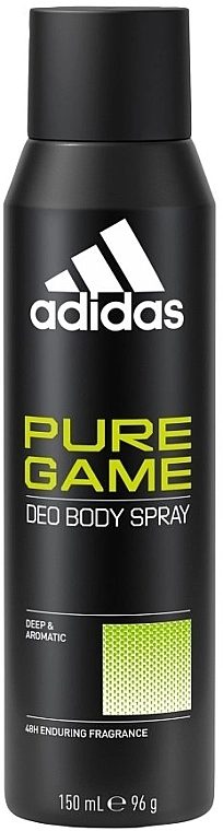 Adidas Pure Game Deo Body Spray 48H Дезодорант - фото N1