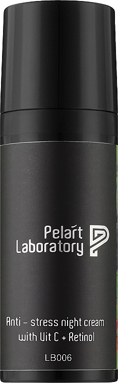 Pelart Laboratory Крем ночной антиоксидантный с витамином С и ретинолом Anti–stress Night Cream With Vit C + Retinol - фото N1