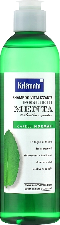 Kelemata Шампунь освежающий для волос Shampoo Menta - фото N1