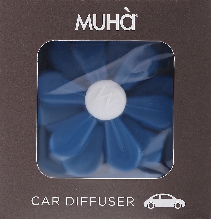 Muha Автомобильный ароматизатор Car Flower Blue Artemisia & Cardamomo - фото N2