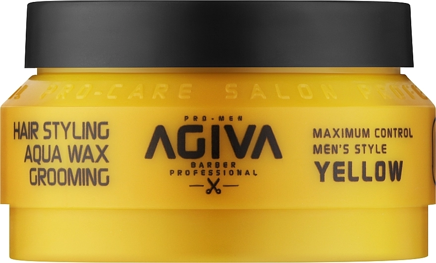 Agiva Віск для укладання волосся Styling Hair Aqua Wax Grooming Yellow 04 - фото N2