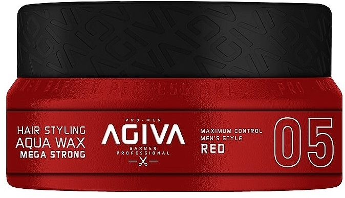 Agiva Віск для укладання волосся Styling Hair Aqua Wax Mega Strong Red 05 - фото N2