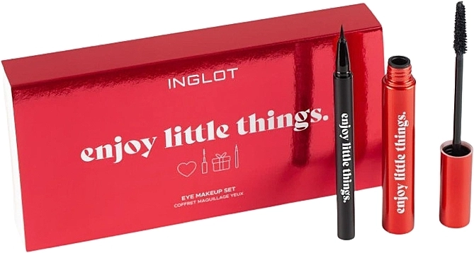 Inglot Enjoy Little Things (mascara/9,5ml + eyeliner/0,55ml) Набір - фото N1