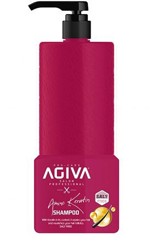 Agiva Кератиновый шампунь для волос Amino Keratin Shampoo - фото N1