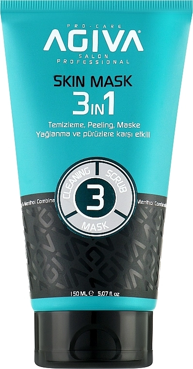 Agiva Пілінг 3 в 1 для обличчя Skin Mask - фото N1