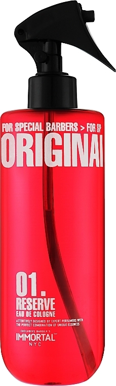 Immortal Средство после бритья, распылитель Original 01 Reserve Eau De Cologne - фото N1