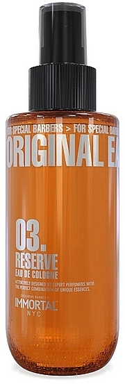 Immortal Средство после бритья, спрей Original 03 Reserve Eau De Cologne - фото N1