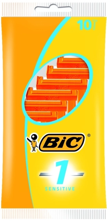 BIC Чоловічий станок для гоління "Sensitive 1", 10 шт. - фото N1