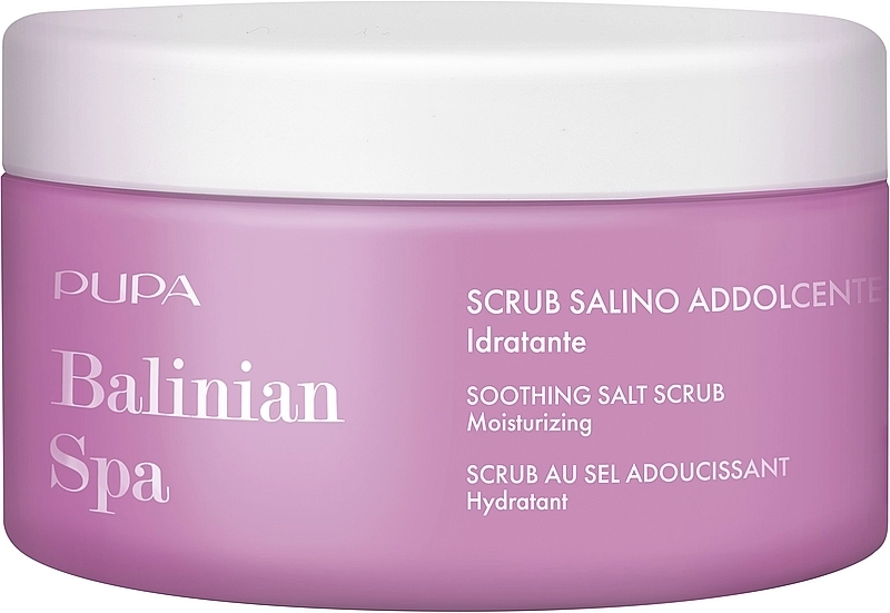 Pupa Смягчающий солевой скраб для тела Balinian Spa Soothing Salt Scrub Moisturizing - фото N1