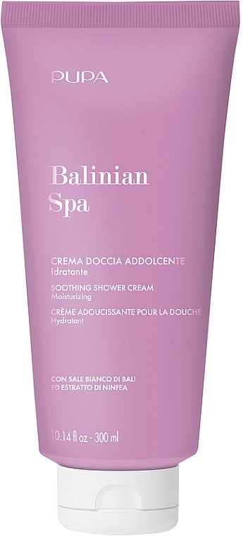 Pupa Смягчающий крем для душа Balinian Spa Soothing Shower Cream Moisturizing - фото N1