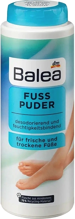 Balea Пудра для ног Fuss Puder - фото N1