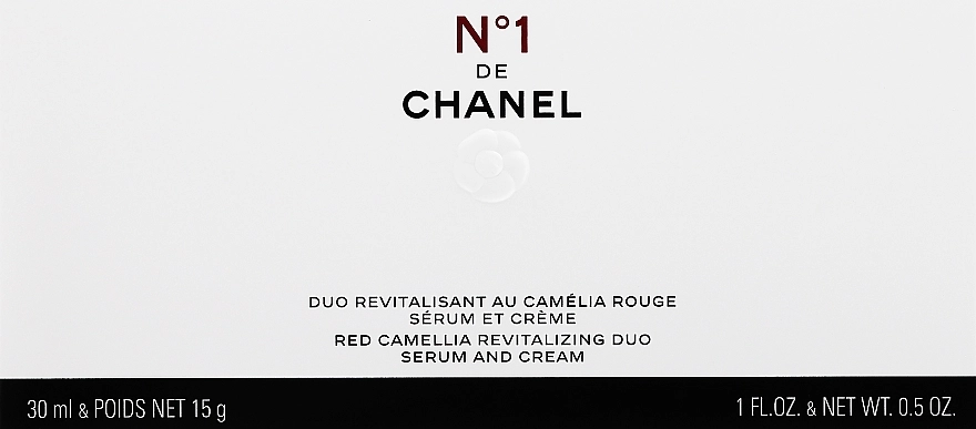 Chanel Набор N1 De Red Camellia Revitalizing Duo (sr/30ml + cr/15ml) - фото N3