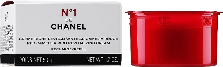 Chanel Восстанавливающий крем для лица N1 De Red Camellia Rich Revitalizing Cream Refill (сменный блок) - фото N2