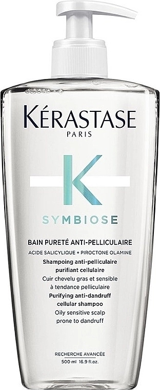 Kerastase Шампунь-ванна против перхоти для чувствительной кожи головы, склонной к жирности Symbiose Bain Purete Anti-Pelliculaire - фото N2