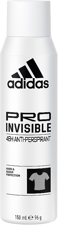 Adidas Дезодорант-спрей 48H Pro Invisible Anti-Perspirant - фото N1