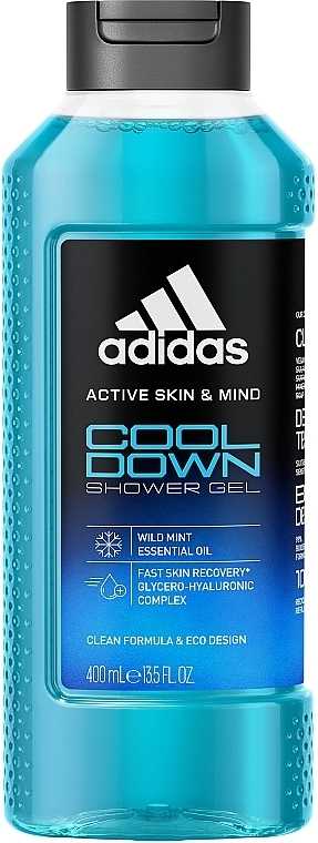 Adidas Гель для душа Cool Down Shower Gel - фото N1