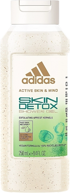 Adidas Гель для душа Skin & Mind Detox Shower Gel - фото N1