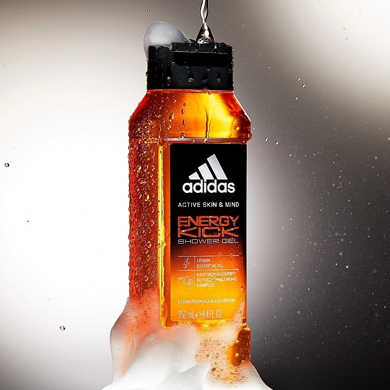 Adidas Чоловічий гель для душу Energy Kick Shower Gel - фото N6