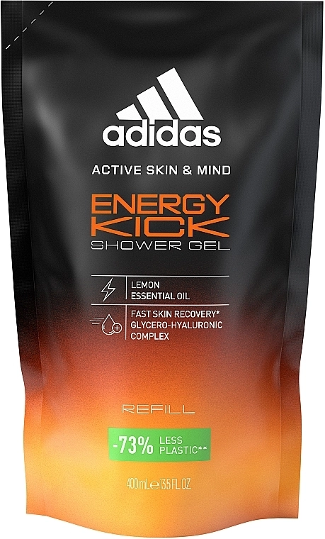 Adidas Чоловічий гель для душу Energy Kick Shower Gel Refill - фото N1