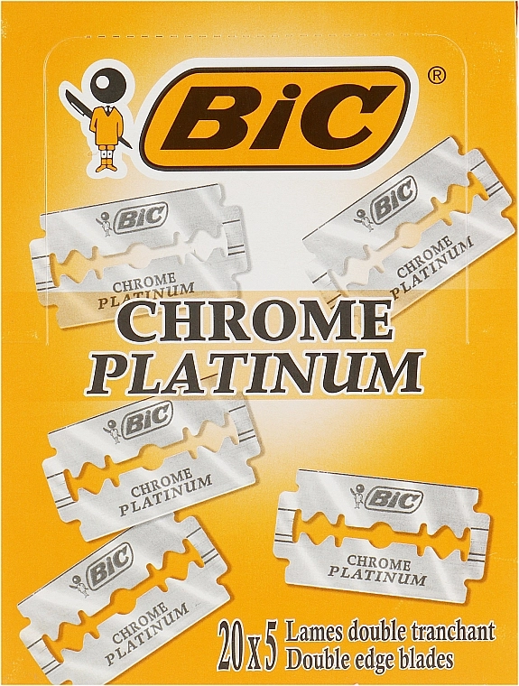 BIC Набір лез для станка "Chrome Platinum", 100 шт. - фото N2