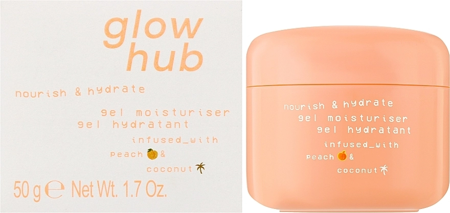 Glow Hub Зволожуючий крем-гель для обличчя Nourish & Hydrate Gel Moisturiser - фото N2