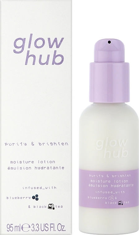 Glow Hub Освітлюючий крем для проблемної шкіри Purify & Brighten Moisture Lotion - фото N2