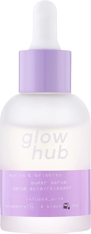 Glow Hub Детокс сироватка для проблемної шкіри Purify & Brighten Super Serum - фото N1