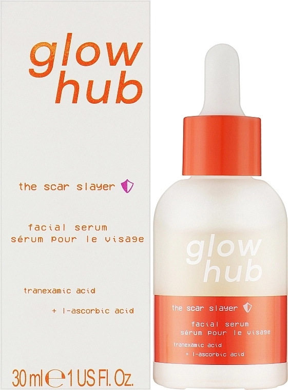 Glow Hub Интенсивная сыворотка от пигментации и постакне The Scar Slayer Facial Serum - фото N2