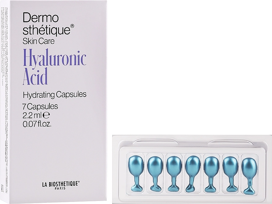 La Biosthetique Увлажняющие капсулы с гиалуроновой кислотой Dermosthetique Hyaluronic Acid Hydrating Capsules - фото N1