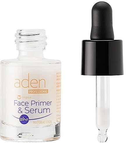 Aden Cosmetics Сыворотка-праймер для лица 2в1 Face Primer & Serum 2in1 - фото N2