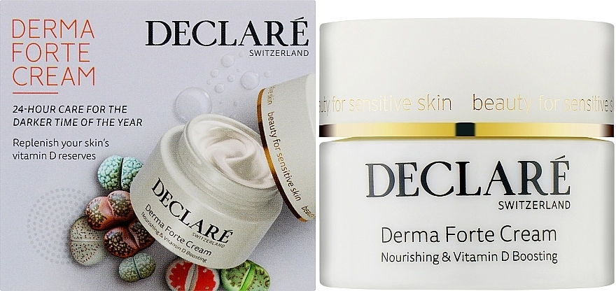 Питательный крем с бустером витамина D - Declare Derma Forte Cream, 50 г - фото N2