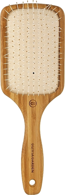 Olivia Garden Щетка для волос Bamboo Touch Detangle Nylon Large - фото N1