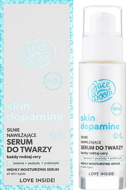 FaceBoom Увлажняющая сыворотка для лица Skin Dopamine Serum Do Twarzy - фото N2