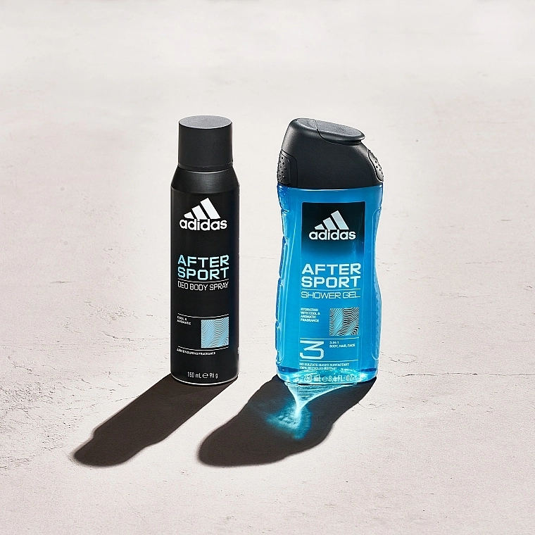 Adidas Гель для душу 3in1 After Sport Hair & Body Shower - фото N5